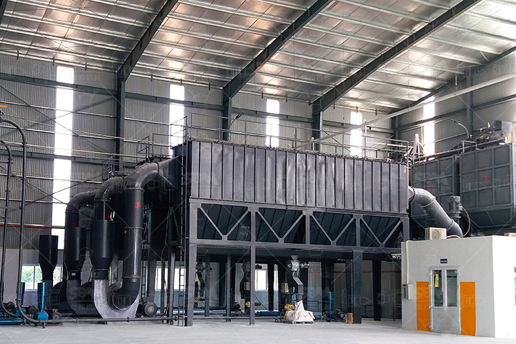 Línea de producción de carbonato cálcico pesado de 30 000 t/año en Vietnam