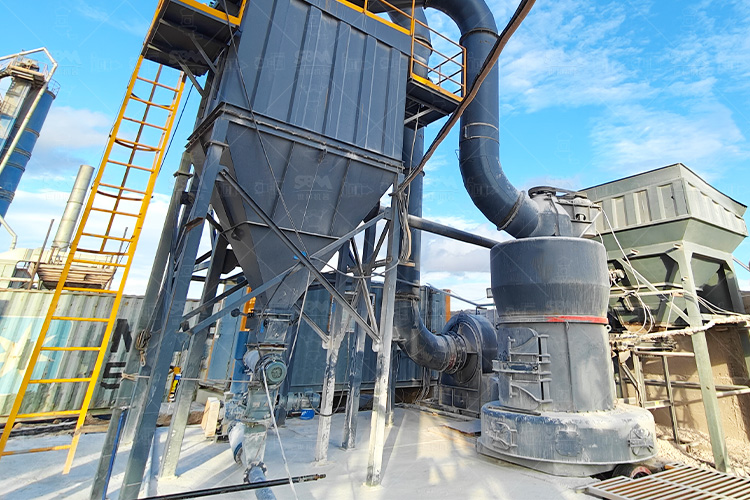 Línea de producción de molienda de piedra caliza de 50 000 t/año en Kazajistán